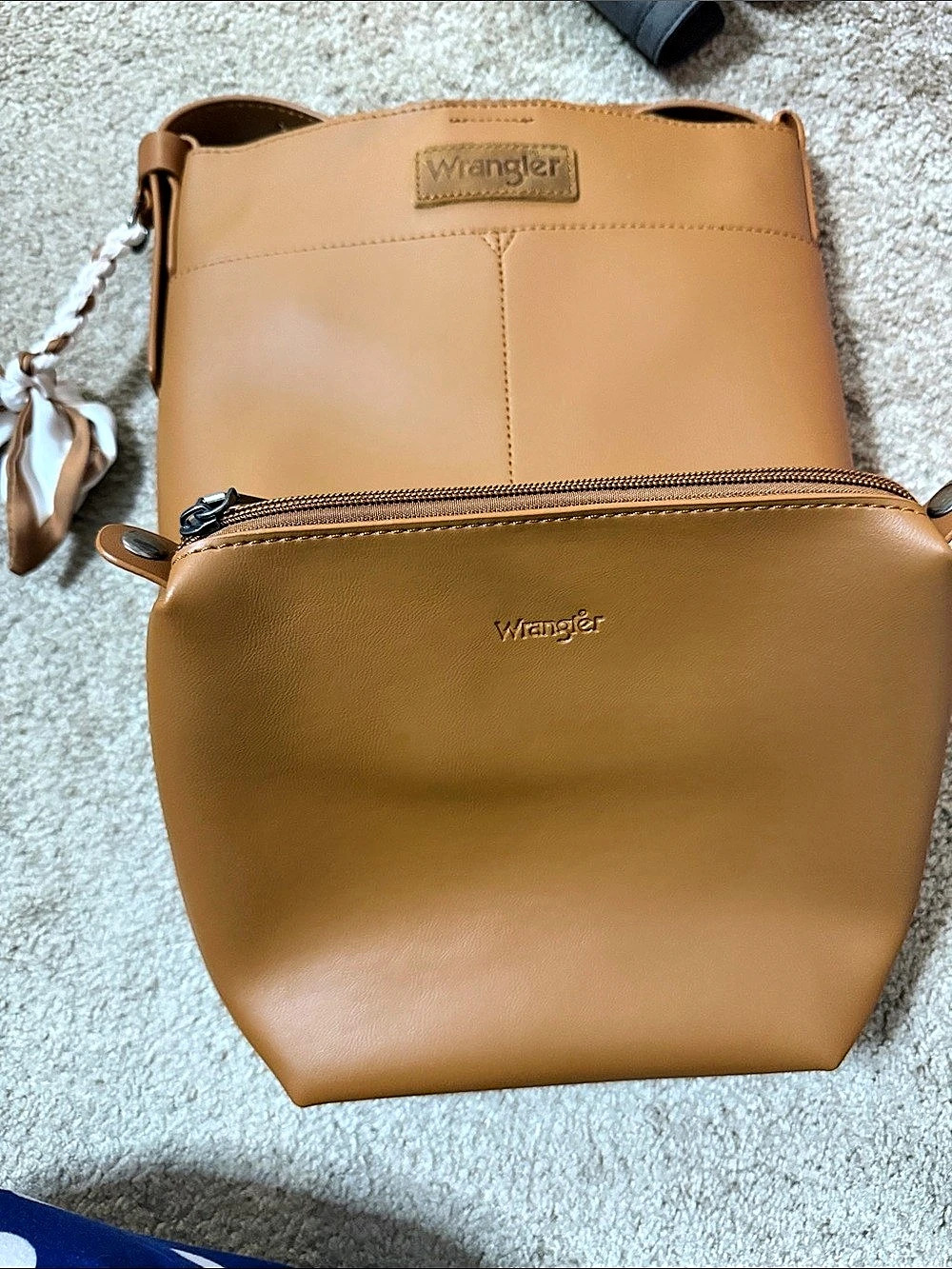 Wrangler Brown Crossbody Bag